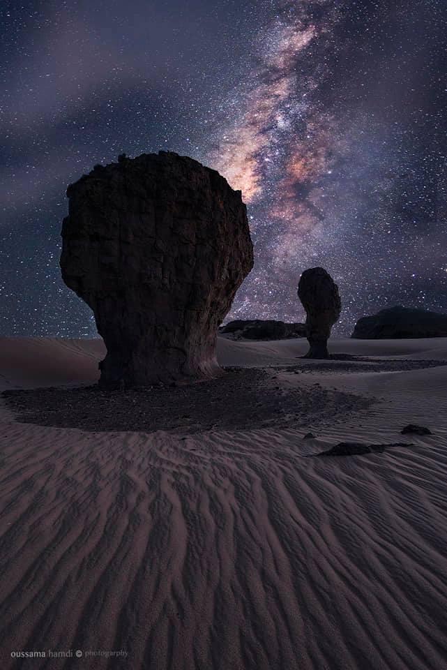 Magnifique vue de la voie lactée depuis le Sud de l’Algérie (13 Photos) 3 voie lactée
