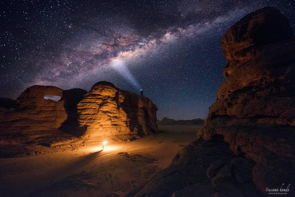 Magnifique vue de la voie lactée depuis le Sud de l’Algérie (13 Photos) 13 voie lactée