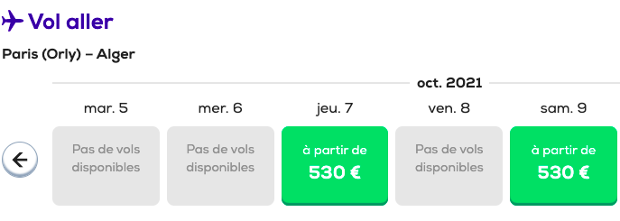 Vols Algérie – France : Transavia propose des billets à plus de 800 euros 3 Transavia Vol Aller