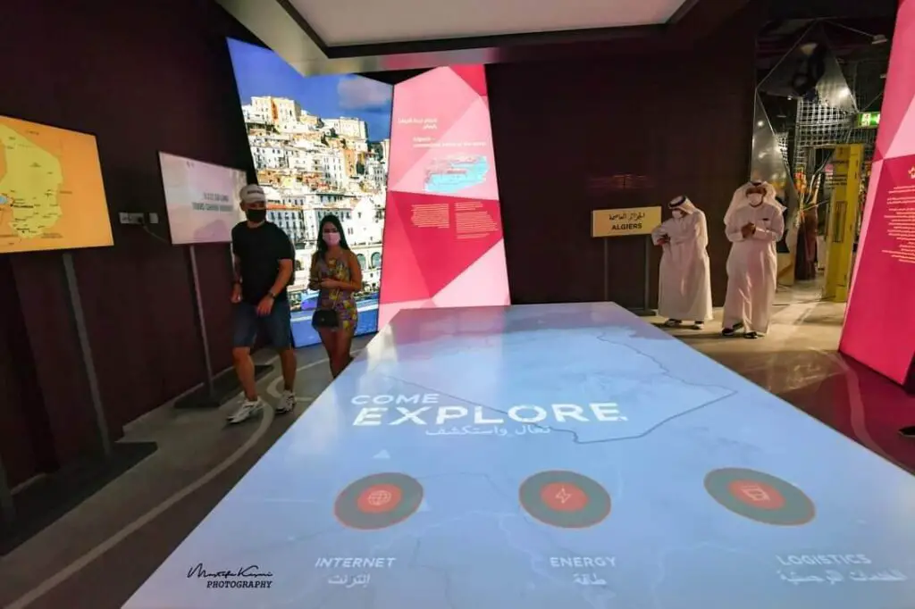 Expo 2020 Randonnée virtuelle au Pavillon de lAlgérie PHOTOS3