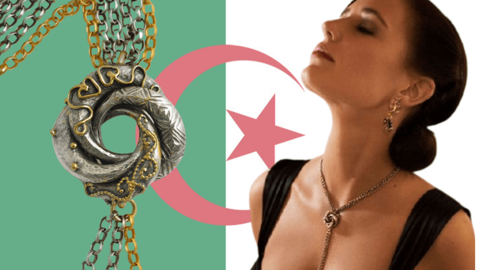 Noeud damour Algérien lun des bijoux les plus célèbres au monde