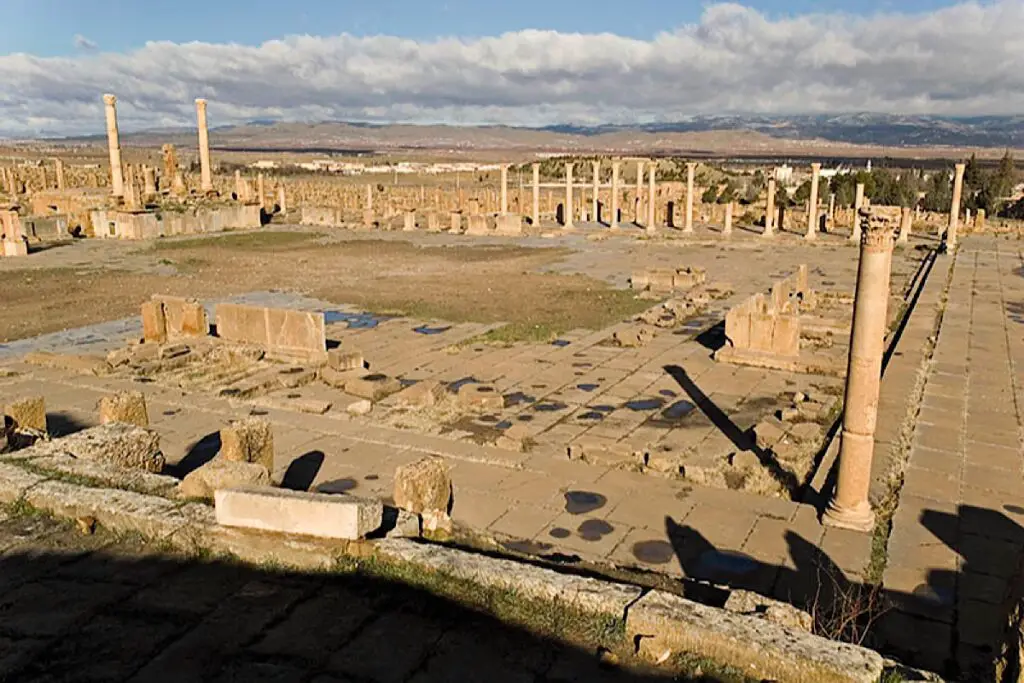 Forum de Timgad en Algérie