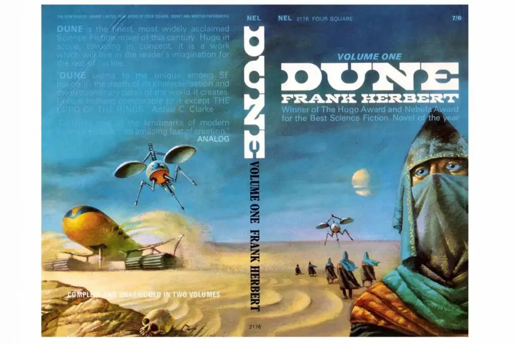 Image Couverture du premier tome de loeuvre Dune – NEL