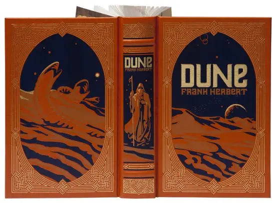 Image Dune de Frank Herbert aux éditions Barnes Noble illustrations de Nancy Stahl et design de Jo Obarowski – Muddy Colors