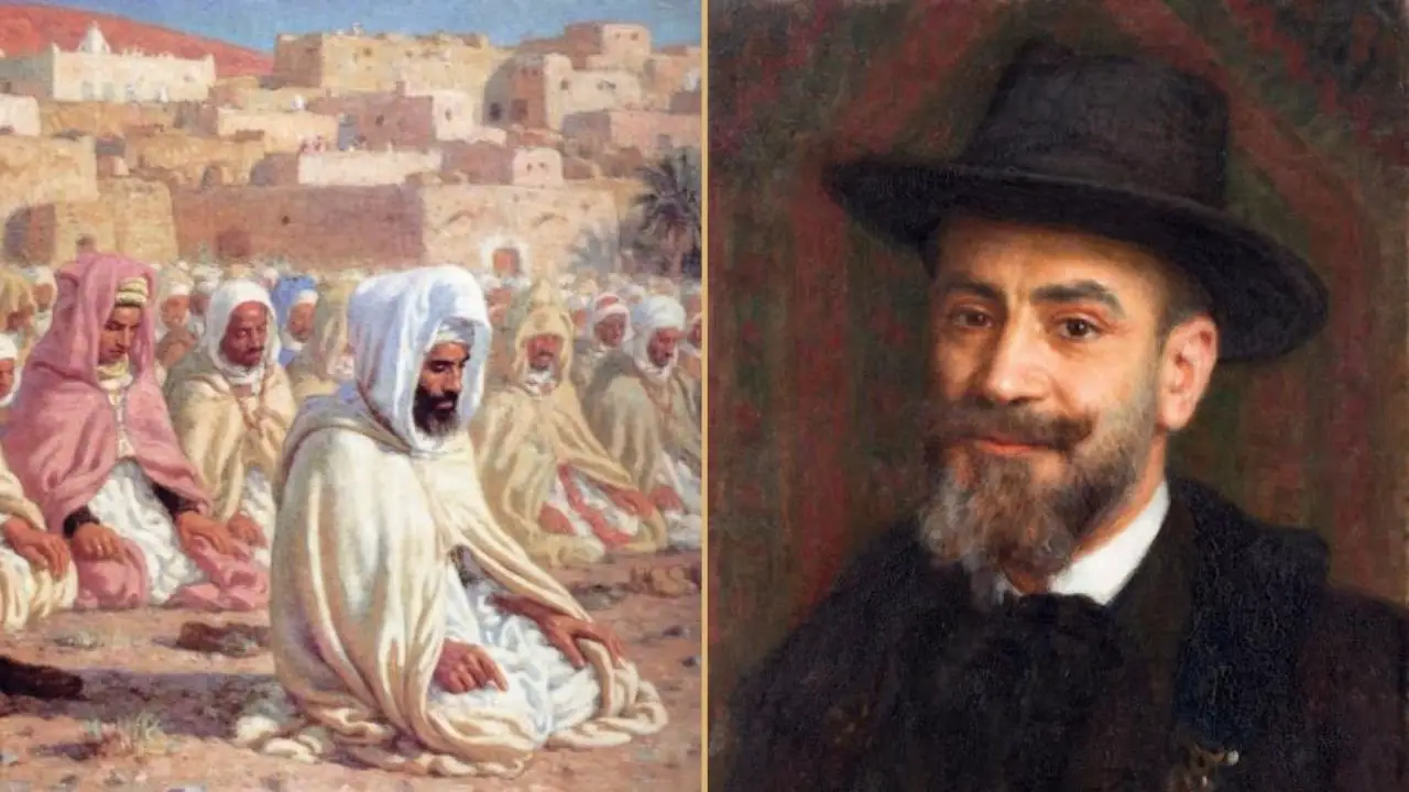 Nasreddine Dinet un maître de la peinture qui a embrassé Lart et lIslam en Algérie