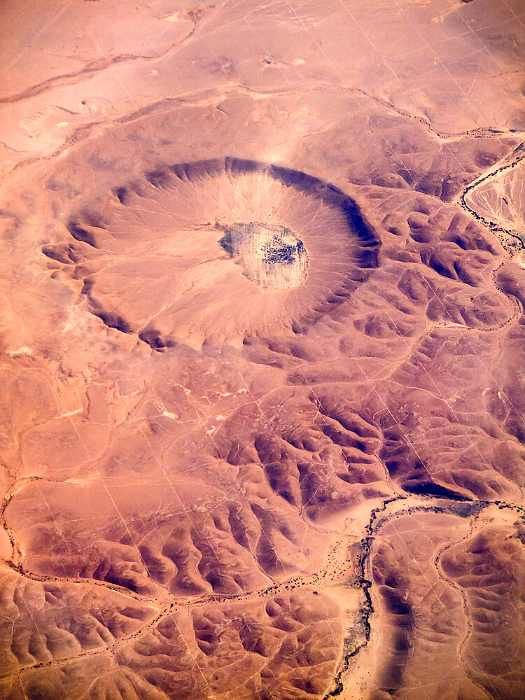 Quatre des plus beaux cratères météoritiques du monde sont en Algérie 4 Crate%CC%80res de Talemzane