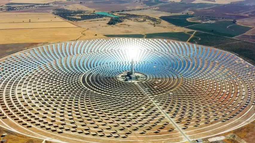 centrale solaire à concentration