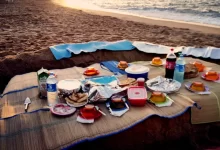 Iftars en bord de mer en Algérie