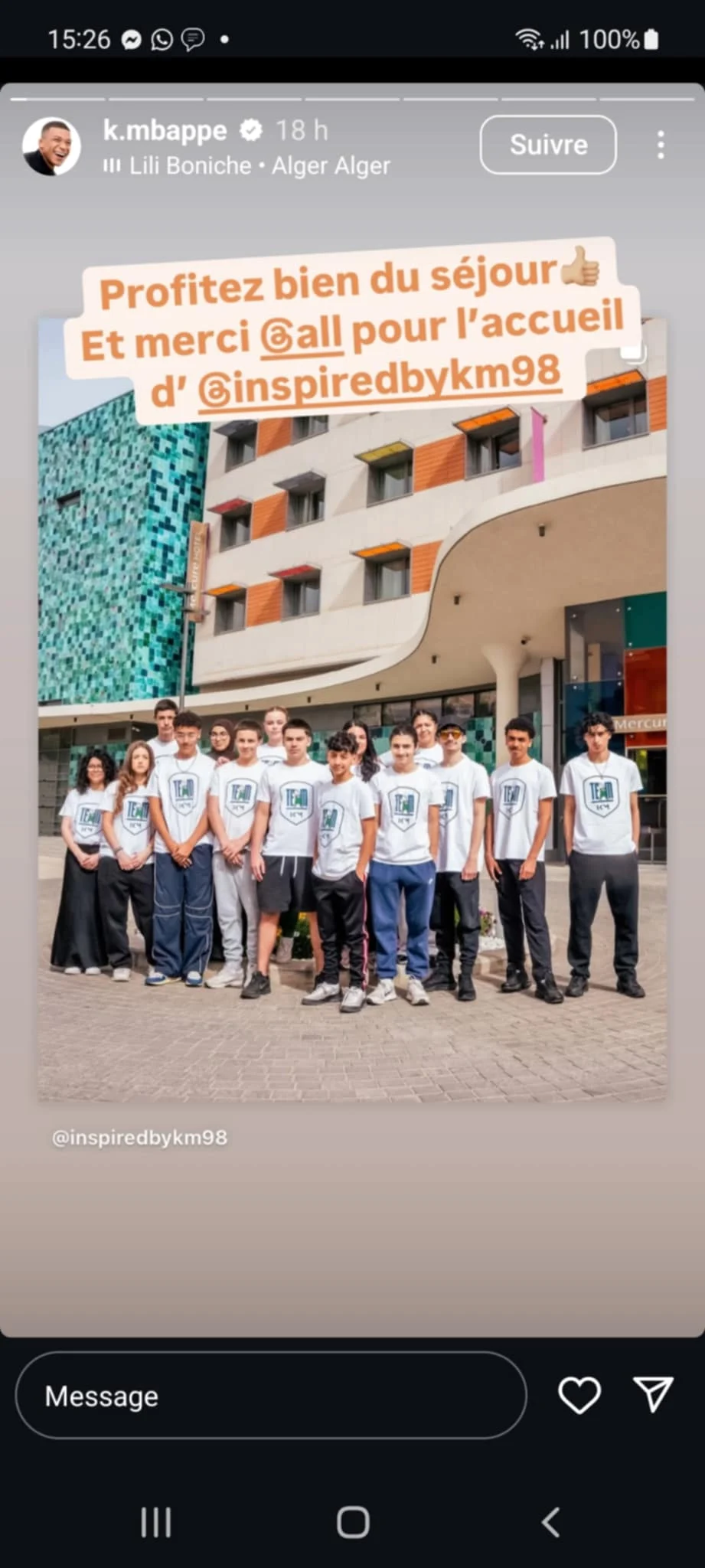 Kylian Mbappé : Un ambassadeur inattendu du tourisme en Algérie (PHOTOS) 2 Kylian Mbappé