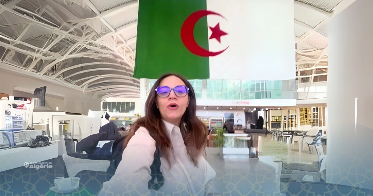 Une touriste tunisienne encense l’aéroport international d'Alger (VIDÉO) 1 aéroport international d'Alger