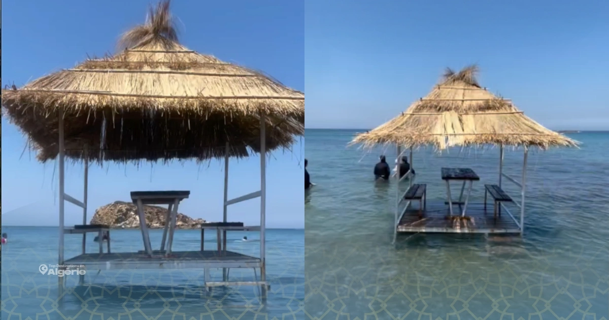 Les 3 Îlots : la plage algérienne qui s’inspire des Maldives 1 3 Îlots