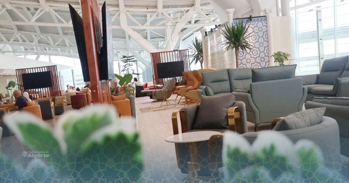 Air Algérie mise sur le luxe avec son nouveau salon Première Classe 1 Air Algérie