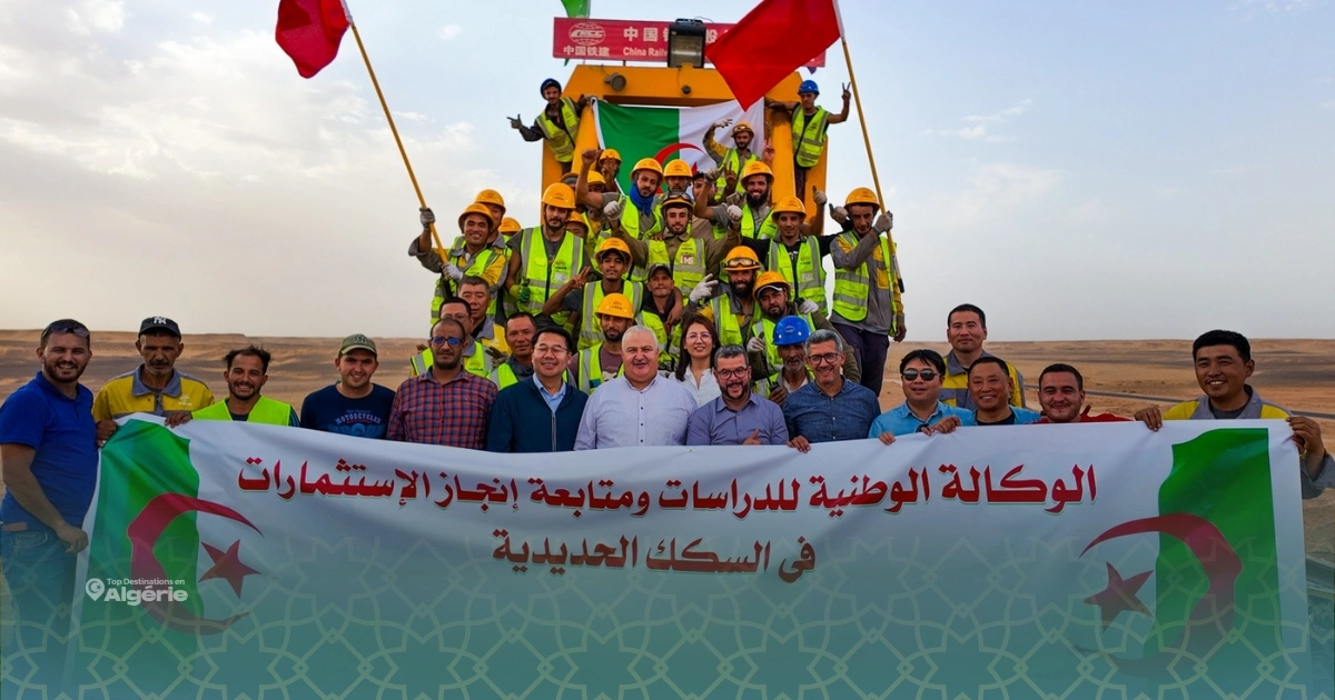 Tindouf–Gara Djebilet : la ligne ferroviaire stratégique désormais achevée 1 Gara Djebilet