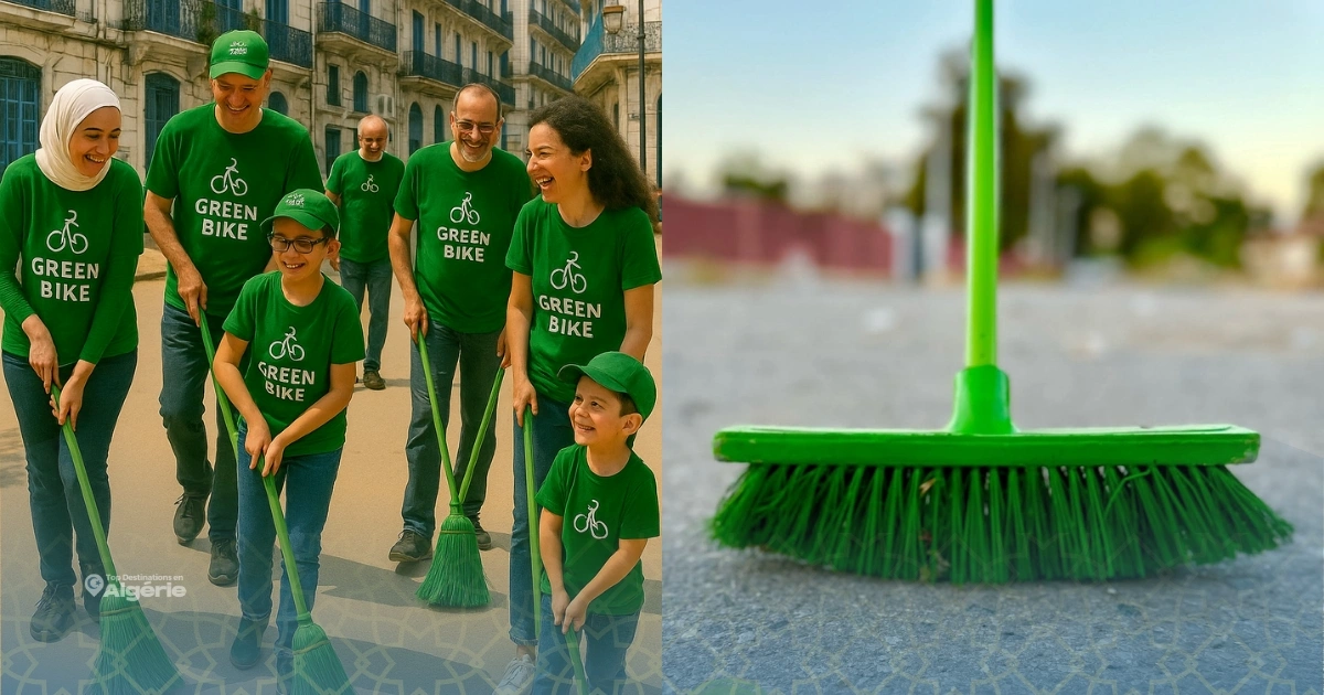 « La Balayette Verte » : quand les Algériens se mobilisent pour nettoyer leurs rues 1 La Balayette Verte