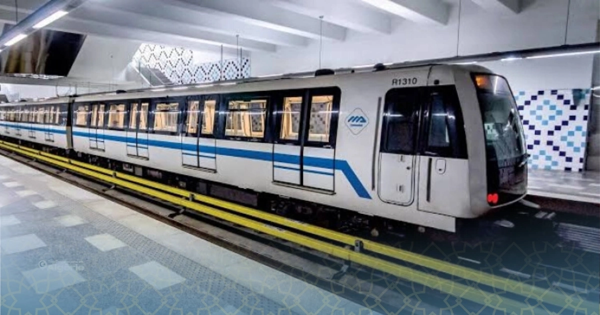 Métro d’Alger : cap sur l’aéroport et Baraki avec 15 nouvelles stations en chantier 1 Métro d’Alger