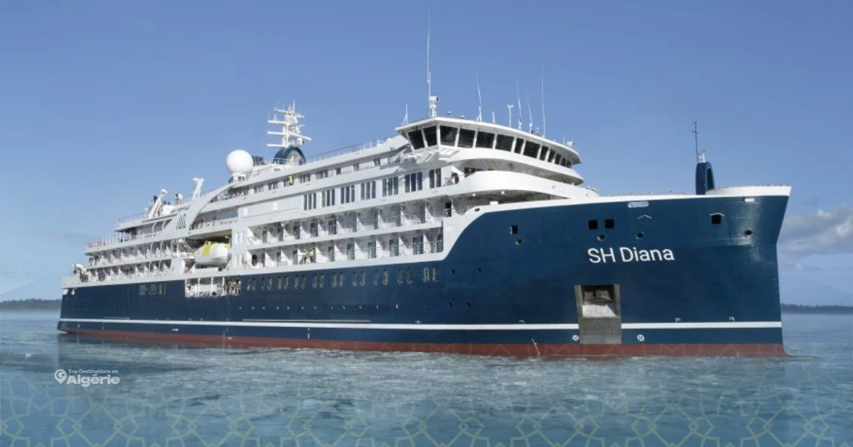 Le MS SH Diana accoste à Alger : une vitrine touristique pour l’Algérie 1 MS SH Diana