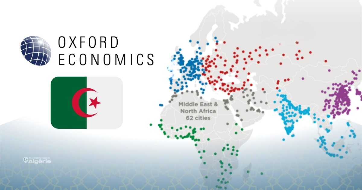 Trois villes algériennes dans le top 20 africain selon Oxford Economics 1 Oxford Economics