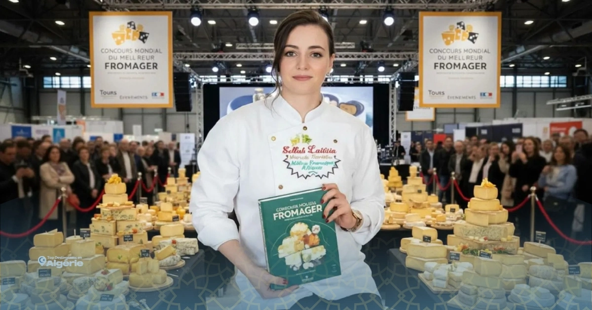 L’Algérie à l’honneur au concours mondial du fromage grâce à Laeticia Sellah 1 Laeticia Sellah