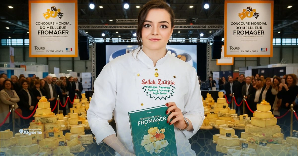 L’Algérie à l’honneur au concours mondial du fromage grâce à Laeticia Sellah 1 Laeticia Sellah