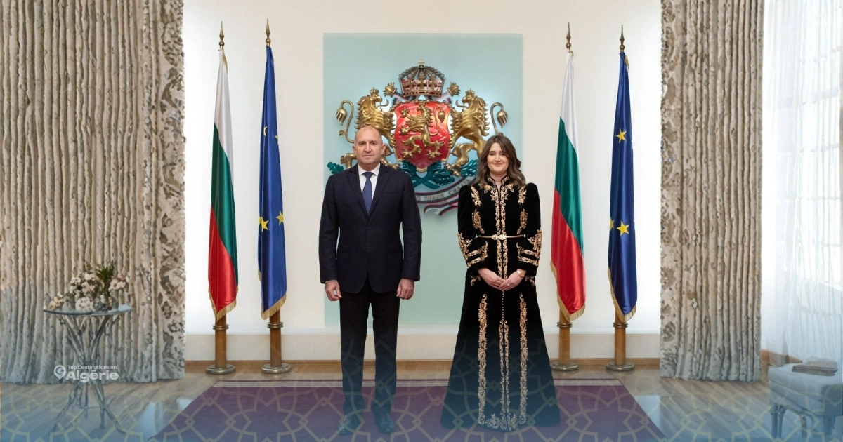 Asma Babouche : quand la diplomatie algérienne s’habille d’élégance et d’histoire à Sofia 1 Asma Babouche