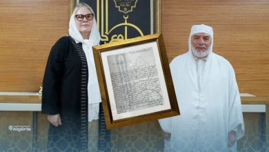 Une relique diplomatique de 1743 offerte à la Grande Mosquée d’Alger 10 Grande Mosquée d’Alger