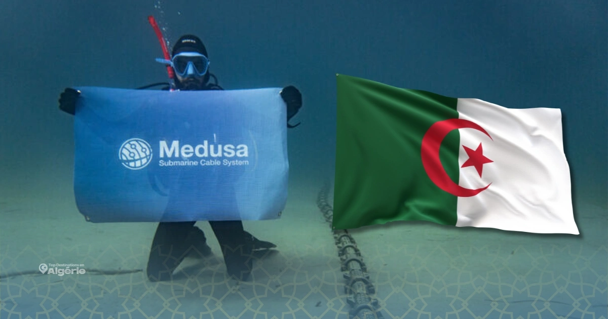 L’Algérie se connecte au futur : lancement du câble sous-marin “Medusa” 1 Medusa