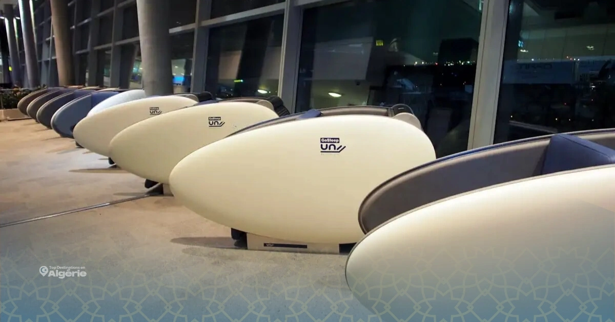 L’aéroport d’Alger s’aligne sur les standards internationaux avec ses lits capsules 1 lits capsules